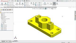 Solidworks 200 Exercises – تمارين علي برنامج السولدوركس بالعربي رقم (37)