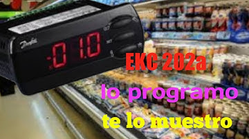 Danfoss EKC202A PROGRAMMING