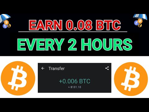 Completely Free: Claim Free 0.008 BTC Every 2 Hours ( Free BTC Miner)
