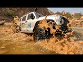 Traction Hobby Tank 300 4x4 AWD Off-Road Adventure amazing run in water, splashing..