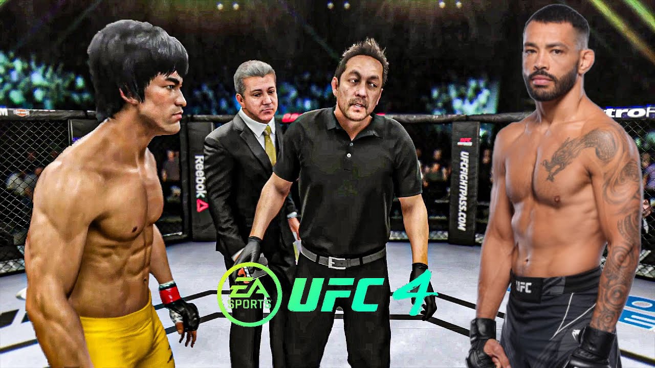 Брюс Ли против Дэна Иге EA Sports UFC 4 Брюс Ли Бойцовский клуб 🔥🐲