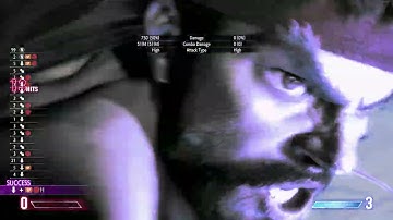 SF6 Modern Ryu (almost) max damage corner punish (with Denjin)