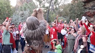 Star Wars Life Day Celebration In Galaxy’s Edge - Disneyland Holiday with Chewbacca & Boba Fett