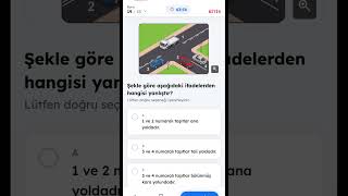 Çıkmış Ehliyet Sınav Sorusu - Bölünmüş Kara Yolu  #ehliyetsınavsoruları