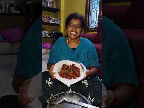 sunday special sappadu en magal veetle samaithathu chicken gravy chicken 65,,🐔#trending #shortvideo