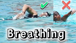 Easy Way to Learn Breathing In Swimming, Swimming Tips for Beginners