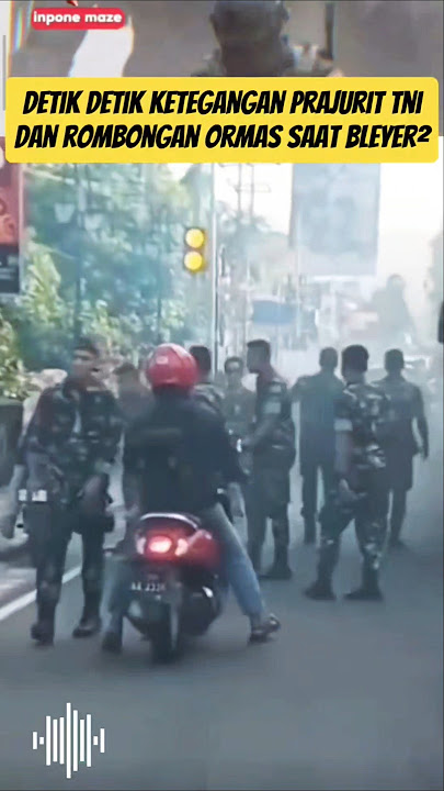 Tegang Ormas VS Prajurit TNI Ketika Bertemu‼️#ormas #preman #tniad #kopassus