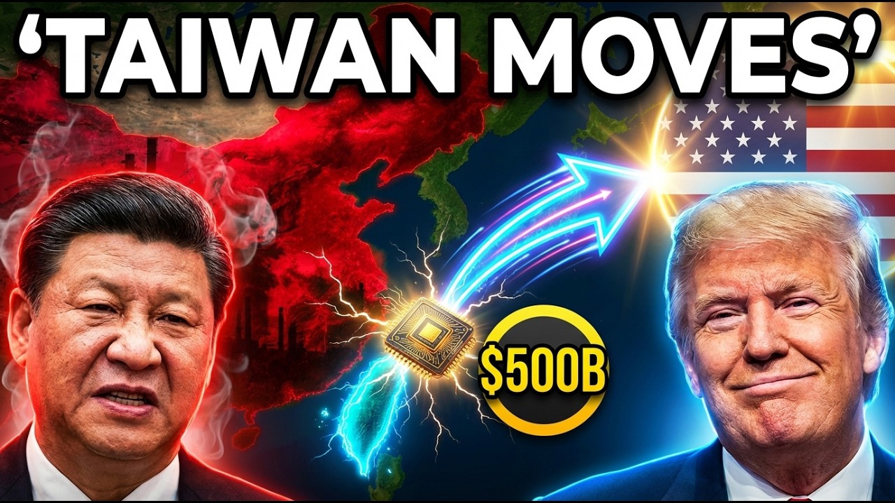 Taiwan's $250B Deal ($500B Total) Shakes Geopolitics - China Furious as Chip Empire Moves to U.S.