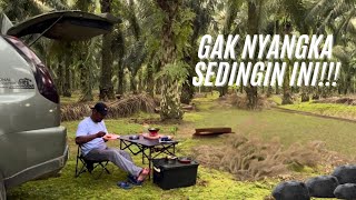 Camping Semalam Di Kebun Sawit, Tengah Malam Bangun Karena Kedinginan