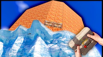 SOLO RAIDING a MASSIVE WALLED OFF ICEBERG BASE!