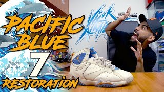 pacific blue jordan 7