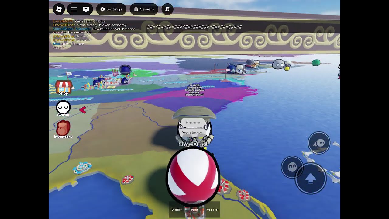 Rping As Illinois in this server