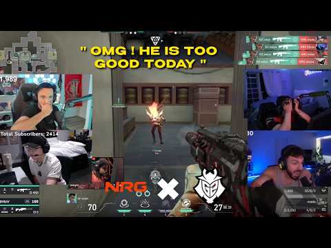 30 minutes of Unbelievable Moments from NRG vs G2 | Valorant Stage 1