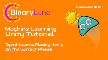 Unity ml-agents Tutorial - Agent Placing Items On the Correct Places