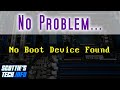 Missing Boot Drive after an upgrade?