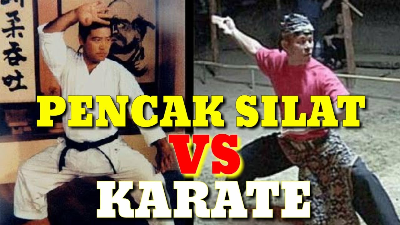 PENCAK SILAT VS KARATE YouTube