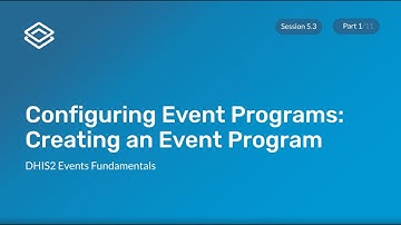 Module 5: Subsection 3 - Creating Event Programs Demonstration [Part 1 of 11]
