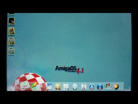 Amiga 1200 PPC: Intro AmigaOS 4.1 Final Edition ClAmigaOSic