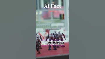 AI Facts: Tiny Robots Achieving Big Tasks! #ai #shorts #robot