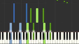 Video thumbnail of "Mozart l'opera rock- l'assasymphonie piano synthesia tutorial"