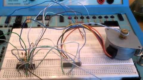 motor paso a paso con pic16f84a