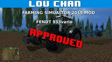 FS15 mod review: Fendt 933vario v1 BEAST