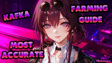 PREPARE HER GOOD! FARM MATERIAL FOR KAFKA RIGHT NOW!!  - Honkai Star Rail