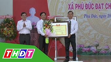 Tam Nông: Công bố xã Phú Đức đạt chuẩn Nông thôn mới | THDT