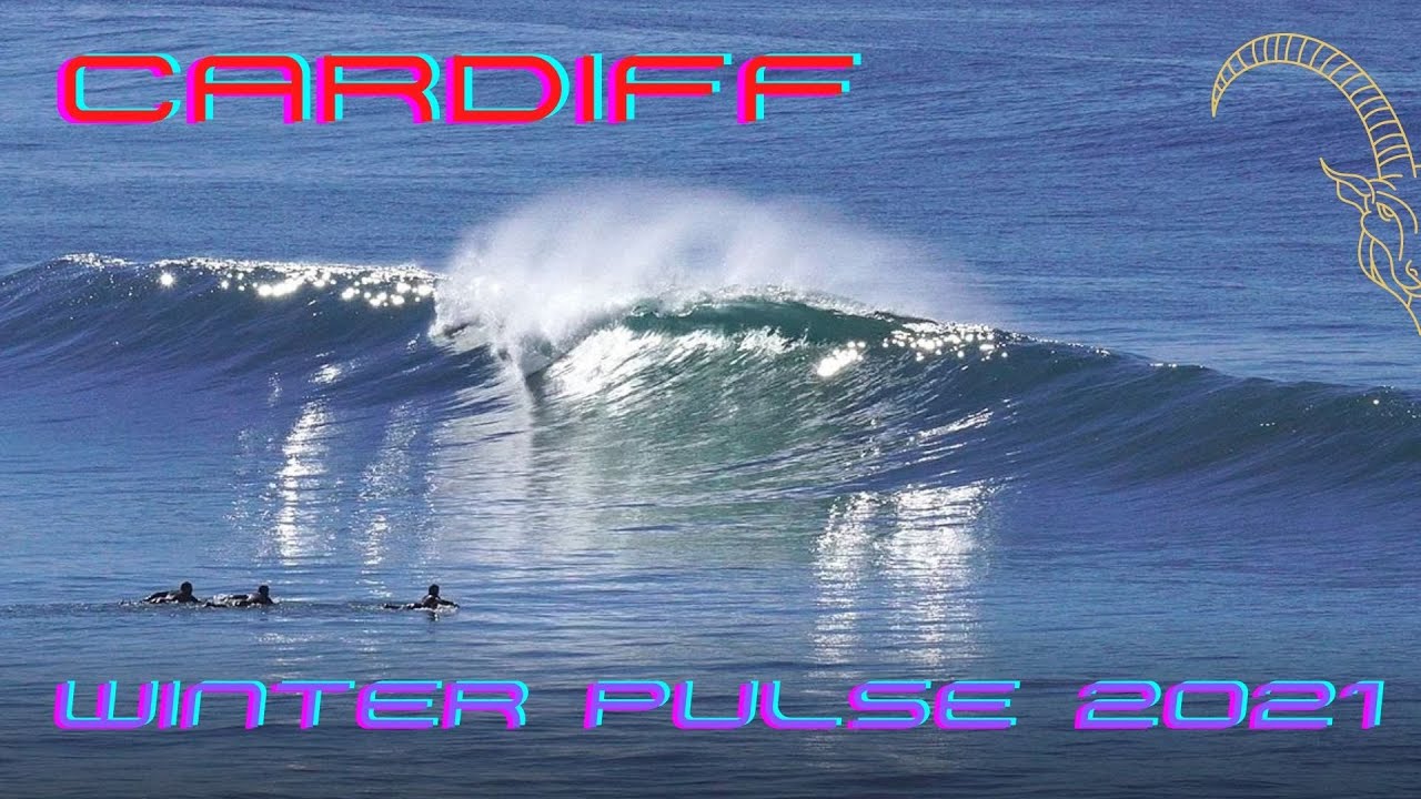 Cardiff, California Winter Surf 2021