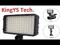 Mcoplus 130 LED Camera Light Dimmable Ultra High Power Panel