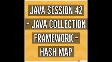 Java #42 - Java Collection Framework – HashMap