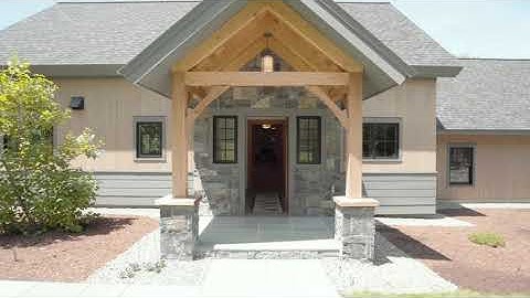 Vermont Frames Home in Woodstock, VT - Summer