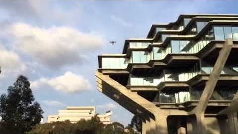 IReport: Drone flies by UCSD Geisel Library