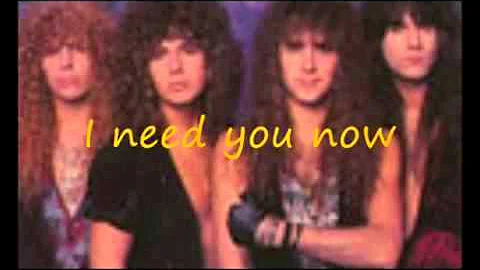FIREHOUSE -  I NEED YOU NOW [WIDODO. SOLO Collect]