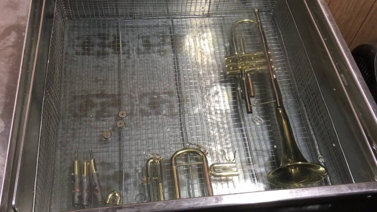 Trumpet Ultrasonic Cleaning at David French Music Company YouTube