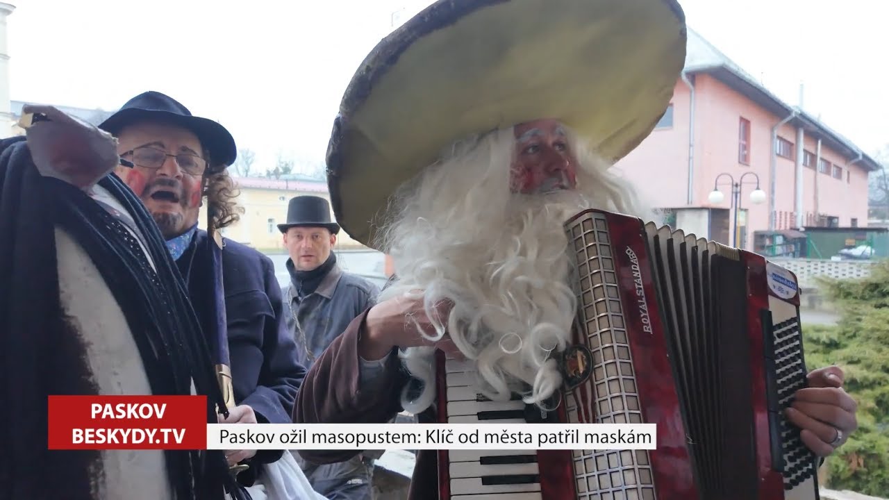 🕯️ Tradice žije! V Paskově pochovali basu a oslavili masopust ve velkém stylu │ @BeskydskaTelevize