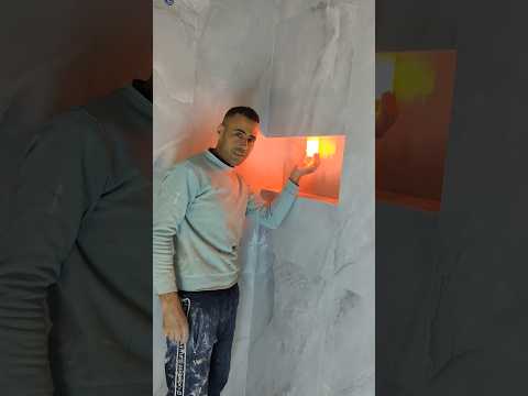 شاهد تركيب إنارة ل  حمام عصري  