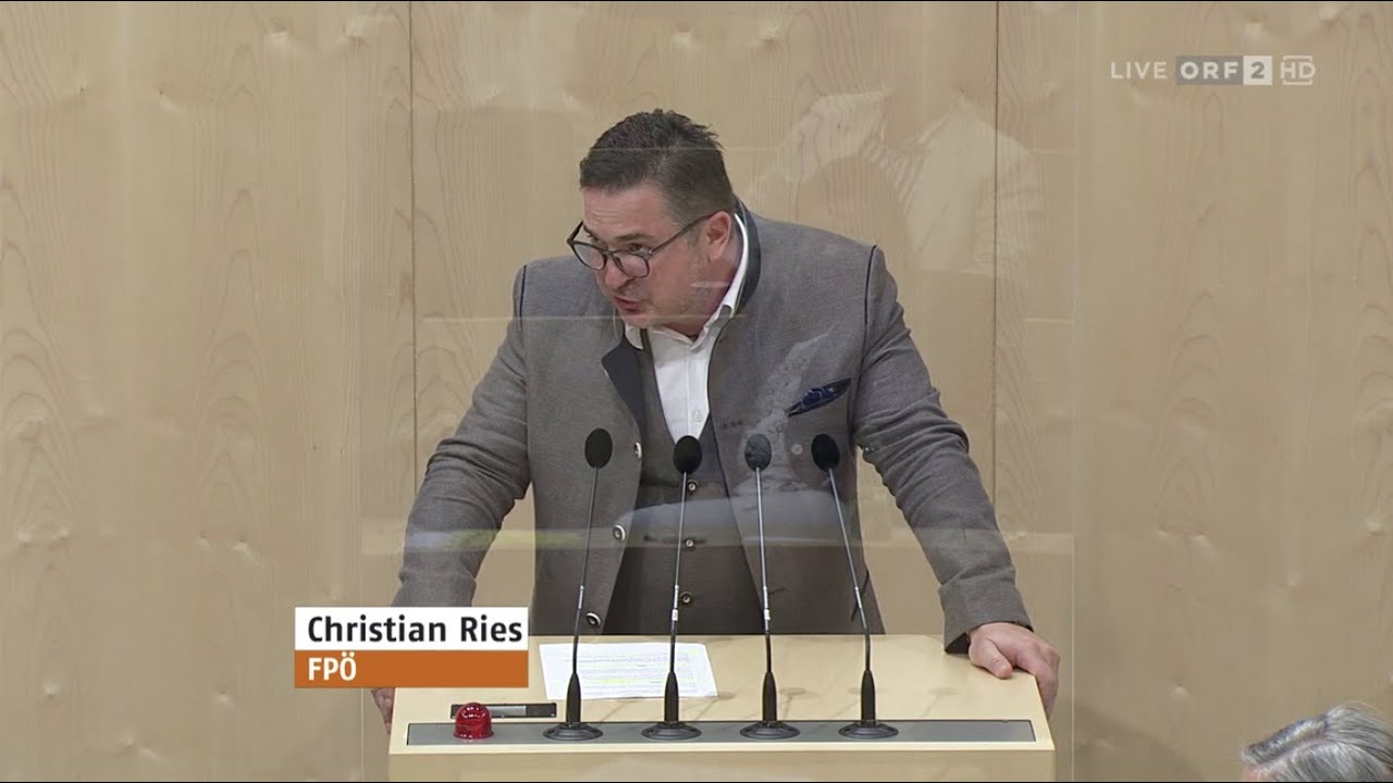 Christian Ries - Polizeiliches Staatsschutzgesetz (BVT) - 9.7.2020 ...