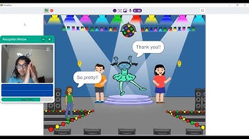 Ballerina responds to Claps and Whistles-A Machine Learning Project on PictoBlox | Scratch| Tutorial