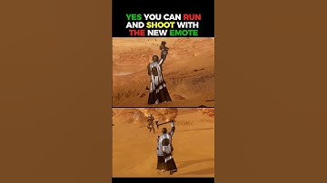 YES YOU CAN RUN AND SHOOT WITH THE NEW EMOTE - Helldivers 2