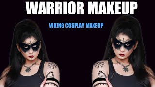 Warrior Makeup Viking Cosplay Makeup Viking Warrior Makeup Creative Makeup
