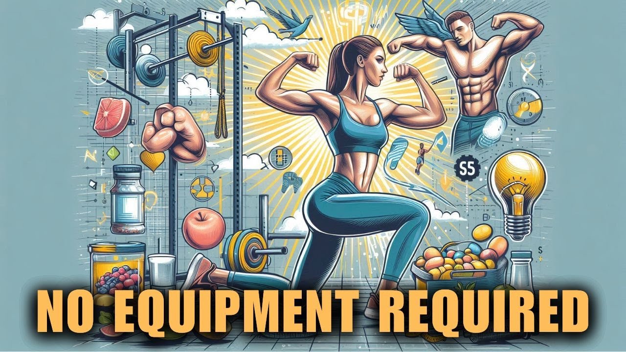 5 NO-EQUIPMENT Exercises That Will Transform Your Body Fast - YouTube