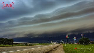 Severe Storms in The Texas Panhandle  Live Storm Chase