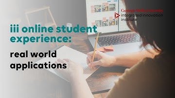 iii Online Student Experience: Real World Applications