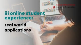 iii Online Student Experience: Real World Applications