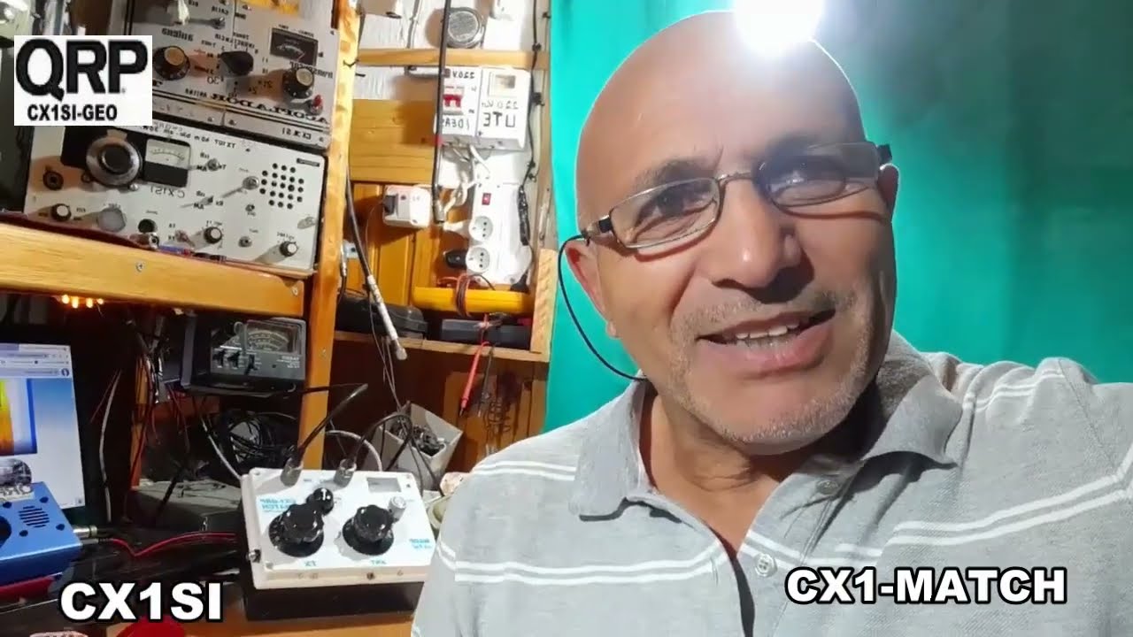 CX1SI Acoplador Antena para QRP uSDX con material reciclado - 29 Diciembre 2022