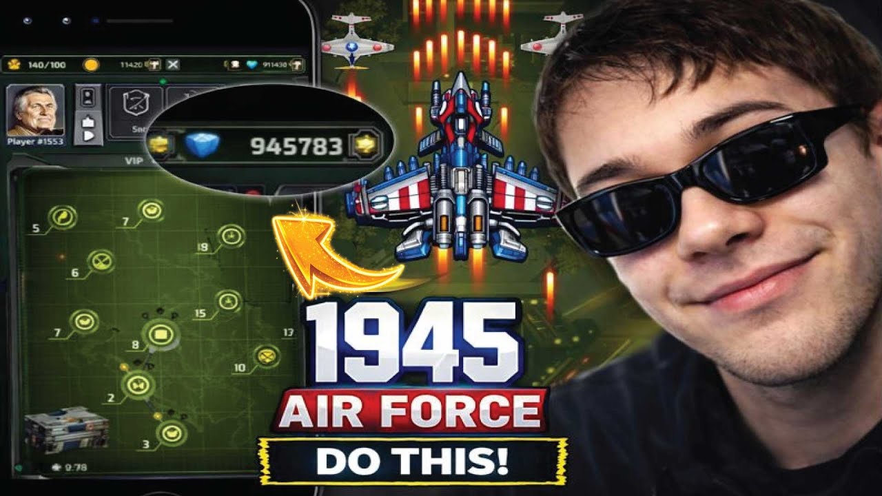 1945 Air Force Free Gems Glitch 2026 – How to Get Unlimited Gems Easily (Android & iOS)