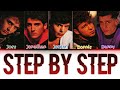 New Kids On The Block - Step By Step (Color Coded Lyrics)