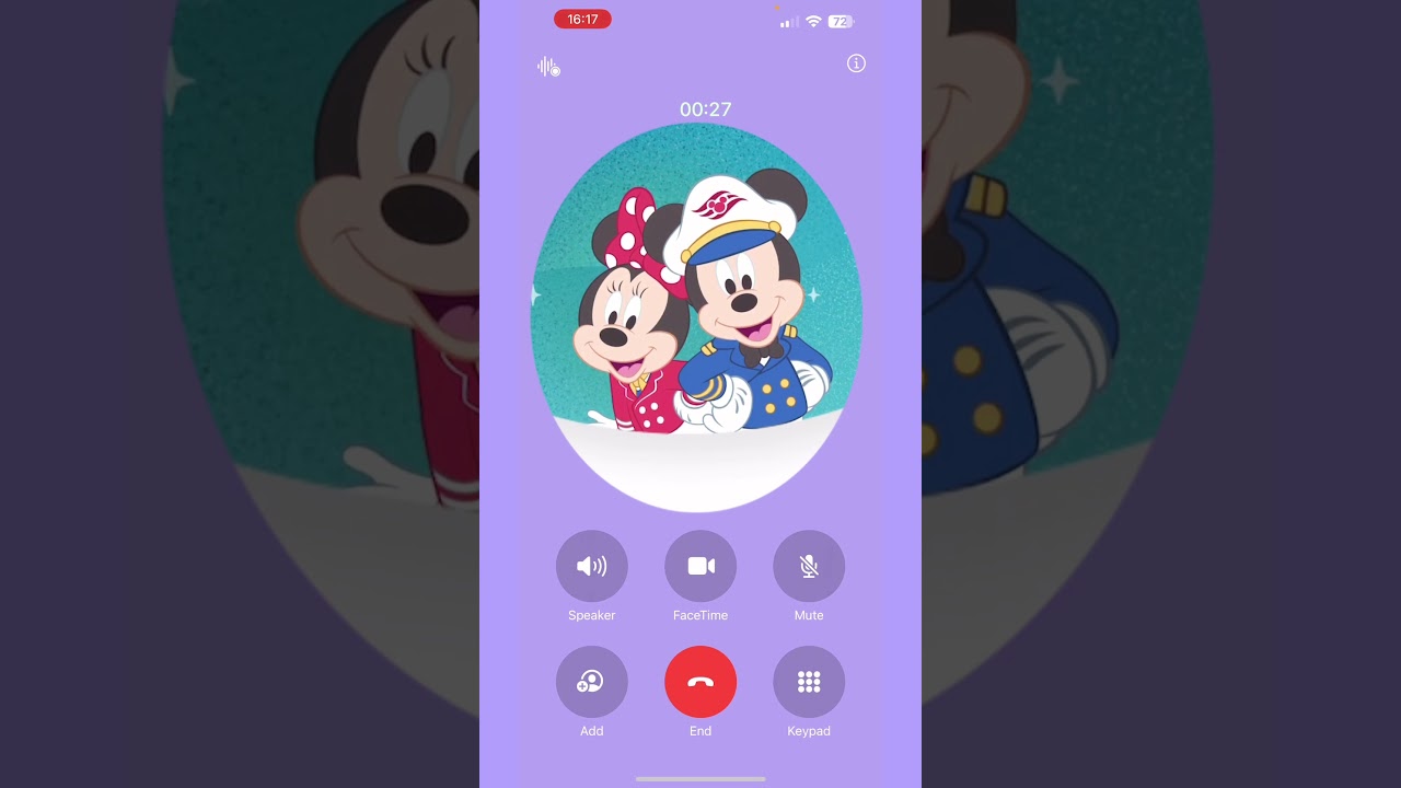 Disney character call to announce trip | Insiderpuj.com