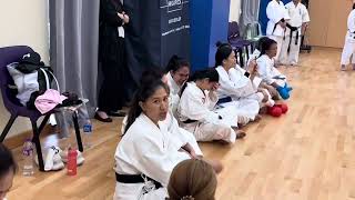 Breaking of Tiles karate promotion of belt FIREWALL 5/26/24 (9:38)